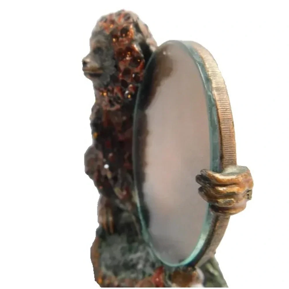*RARE* Vintage JAY STRONGWATER Jeweled Monkey Picture Frame - NWOT